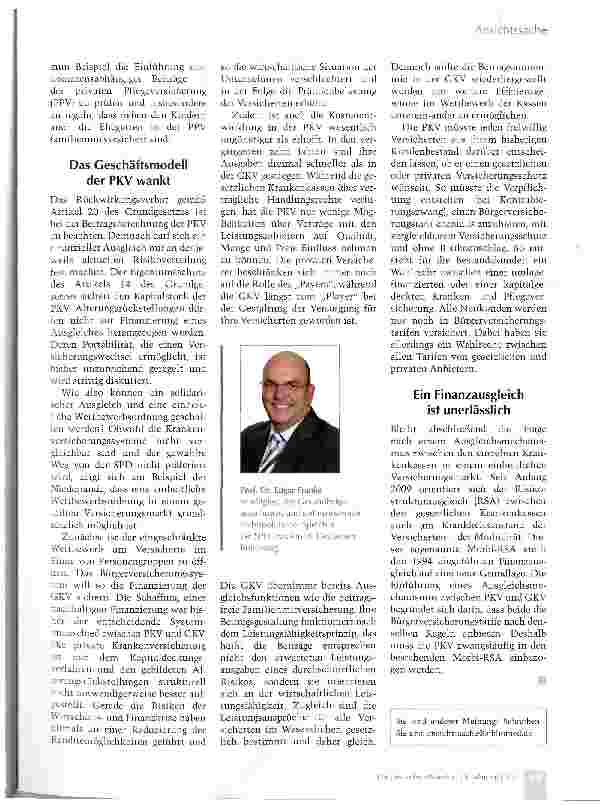 Vorschauseite 2: Solidarität und Wettbewerb