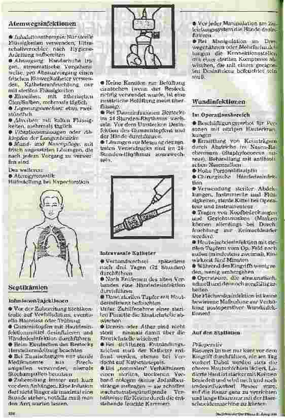 Vorschauseite 2: Infektion vermeiden - das kleine Hygiene 1mal1 3. Folge: Infektionsprophylaxe beim Patienten