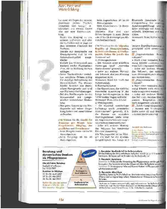 Vorschauseite 6: Was wird wohl abgefragt? 10. Teil: Anatomie/Physiologie
