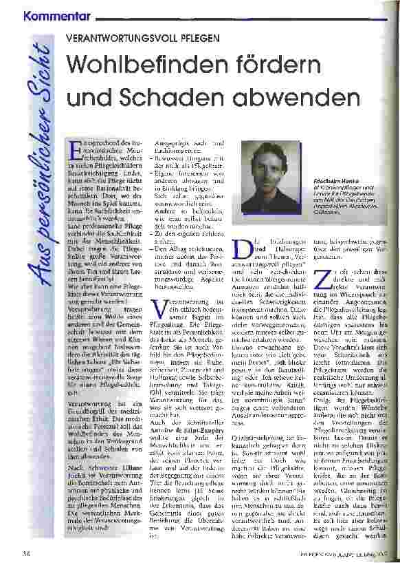 Vorschauseite 1: Wohlbefinden fördern und Schaden abwenden