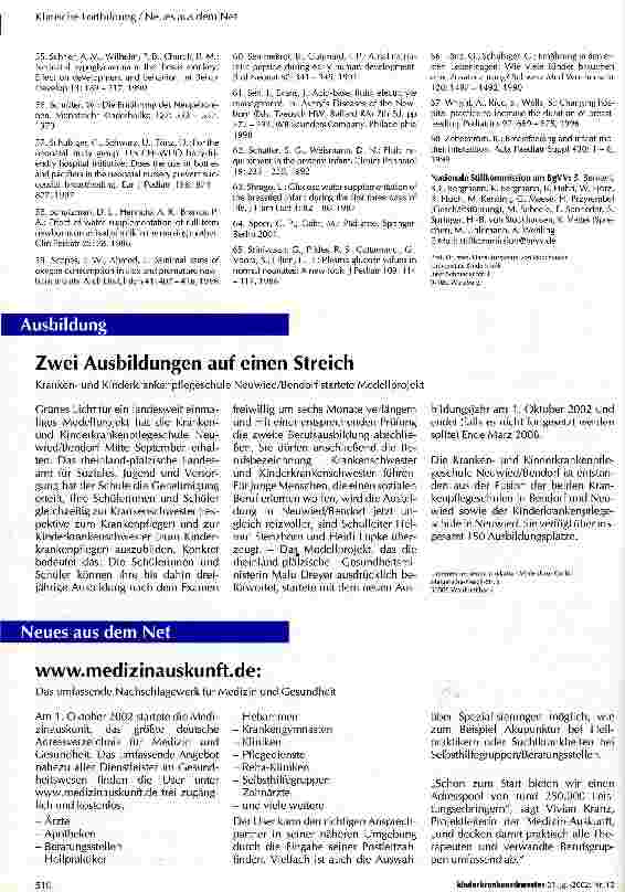 Vorschauseite 5: Zur Frage der Zufütterung von gesunden, gestillten Neugeborenen Nationale Stillkommission Deutschland am BgVV