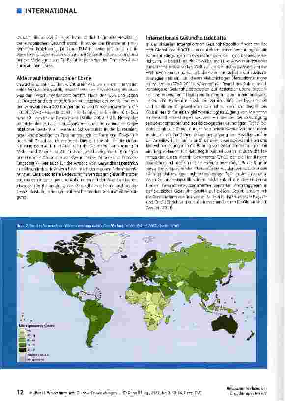 Vorschauseite 3: Weltgesundheit: Globale Entwicklungen, aktuelle Schwerpunkte, Zukunftsthemen