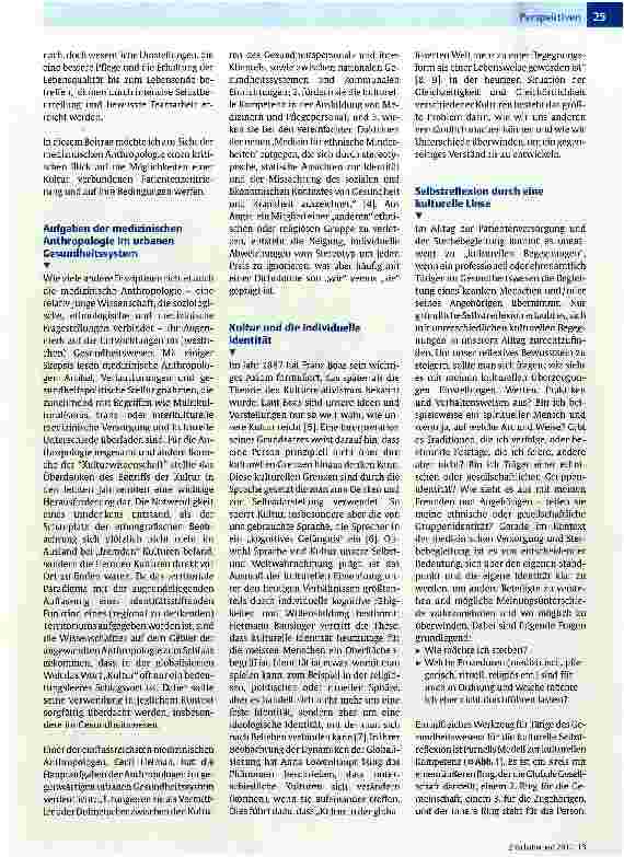 Vorschauseite 2: Ist „Kultur in Palliative Care von Belang? Überlegungen aus anthropologischer Sicht