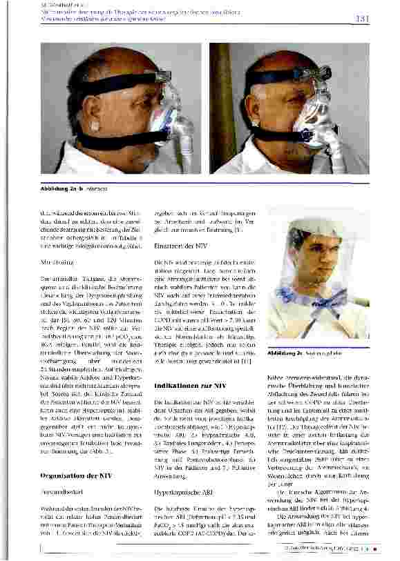 Vorschauseite 4: Nichtinvasive Beatmung als Therapie der akuten respiratorischen Insuffizienz