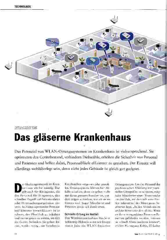 Vorschauseite 1: Das gläserne Krankenhaus