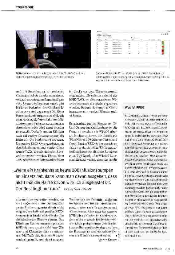 Vorschauseite 3: Das gläserne Krankenhaus