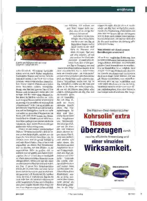 Vorschauseite 4: Ernährung und ablehnendes Essverhalten