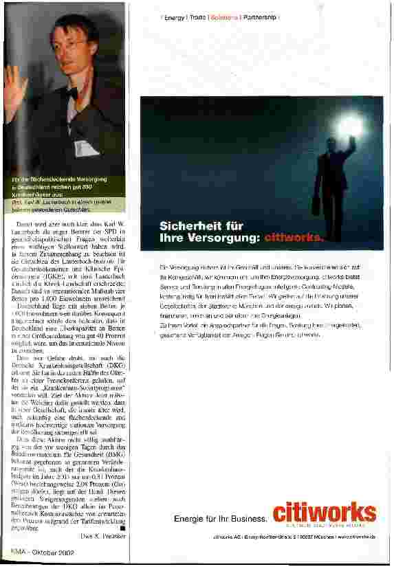 Vorschauseite 3: Gesundheitspolitik nach der Wahl: Wer hat Angst vor Ulla Schmidt?