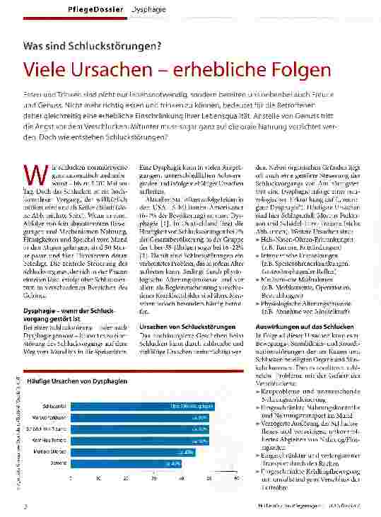 Vorschauseite 1: Viele Ursachen - erhebliche Folgen