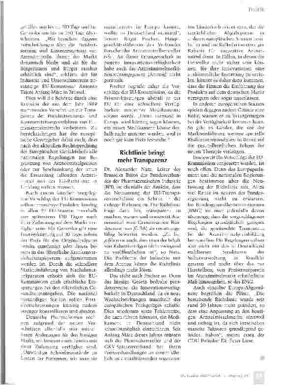 Vorschauseite 2: Schneller auf dem Markt