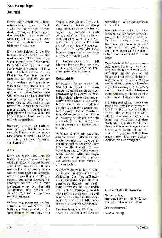 Vorschauseite 3: Als Krankenschwester in Afrika Erfahrungsbericht