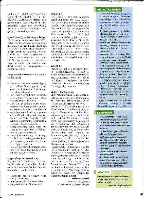 Vorschauseite 2: Informieren, Angst nehmen, begleiten