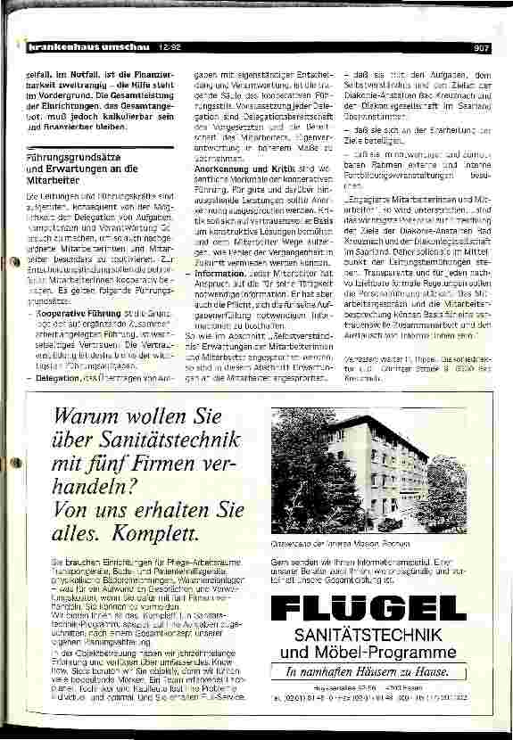 Vorschauseite 5: Die Unternehmenskonzeption Krankenhaus Beispiel: Diakonie-Anstalten Bad Kreuznach und Gesellschaft Saarland