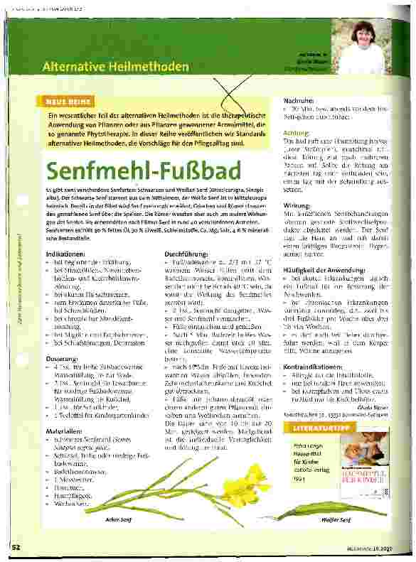 Vorschauseite 1: Senfmehl-Fußbad