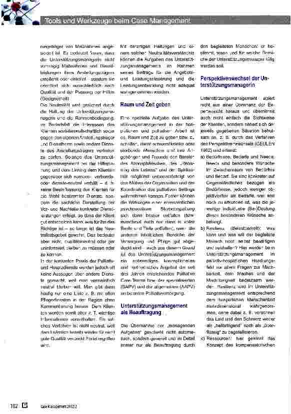 Vorschauseite 3: Tools und Werkzeuge beim Case Management