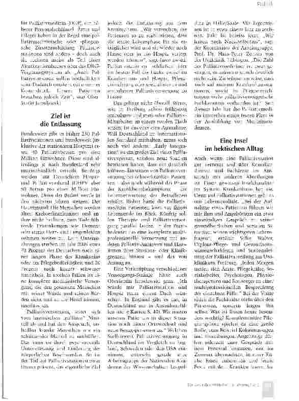 Vorschauseite 2: Pauschaliert ist nicht gut sterben