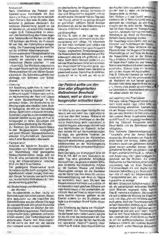 Vorschauseite 4: Diagnose: Rektumkarzinom, Cholelithiasis