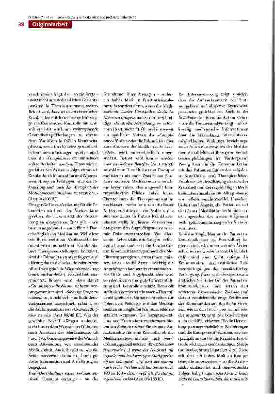 Vorschauseite 6: Bewältigung komplexer Medikamentenregime bei chronischer Erkrankung - Herausforderungen und Unterstützungserfordernisse aus der Sicht der Gesundheitsprofessionen