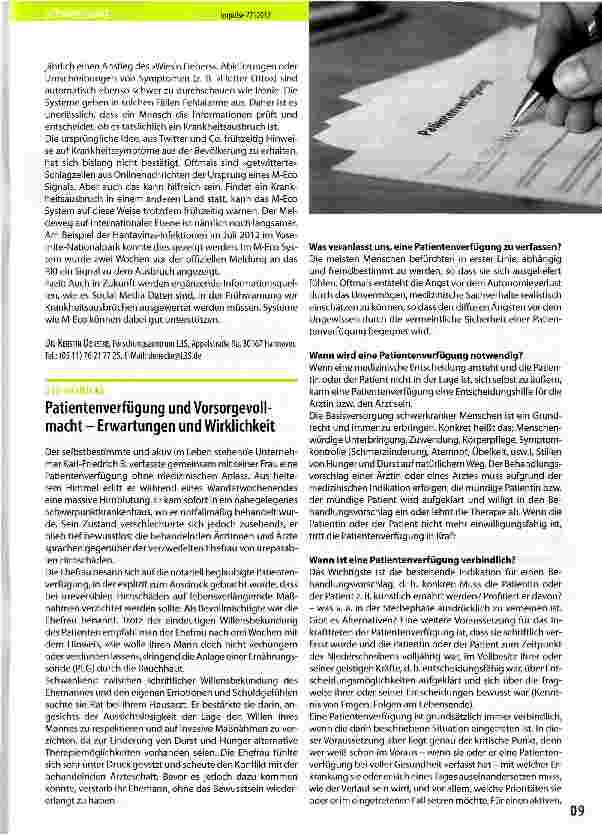 Vorschauseite 2: Können Twitter & Co. Leben retten?