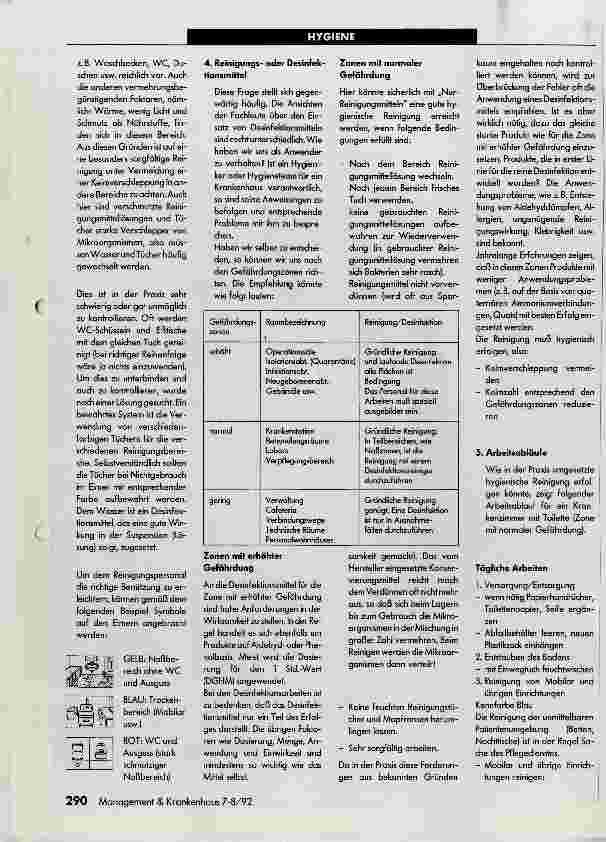 Vorschauseite 2: Moderne Krankenhaus-Reinigung