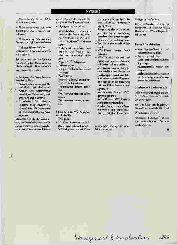 Vorschauseite 3: Moderne Krankenhaus-Reinigung