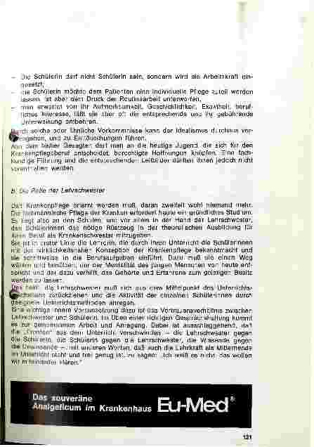 Vorschauseite 3: Die Rolle der Schülerin. Die Rolle der Lehrschwester. Die Rolle des Arztes.