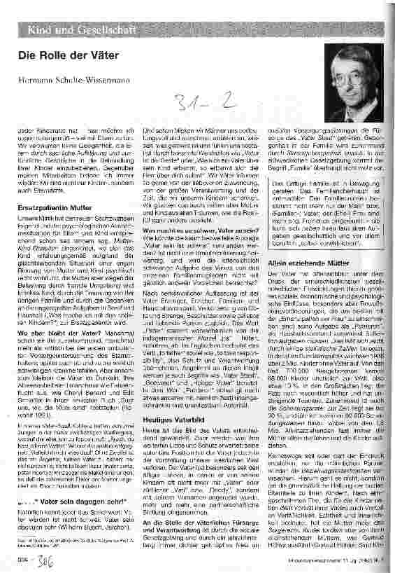 Vorschauseite 1: Die Rolle der Väter