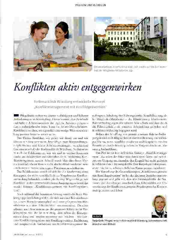 Vorschauseite 1: Konflikten aktiv entgegenwirken