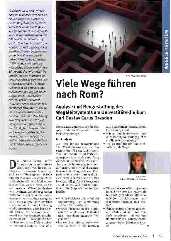 Vorschauseite 1: Viele Wege führen nach Rom?