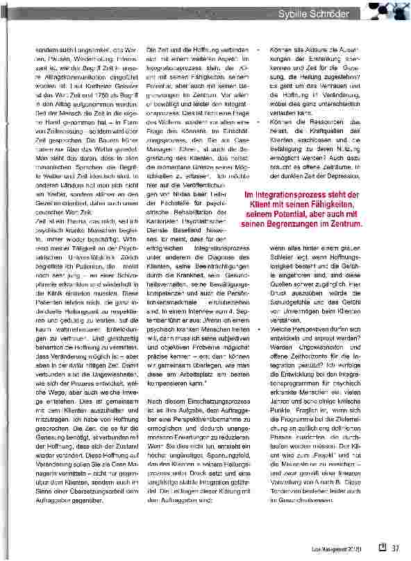 Vorschauseite 4: Im Spannungsfeld zwischen den Erwartungen der Auftraggebenden und den Möglichkeiten der Betroffenen