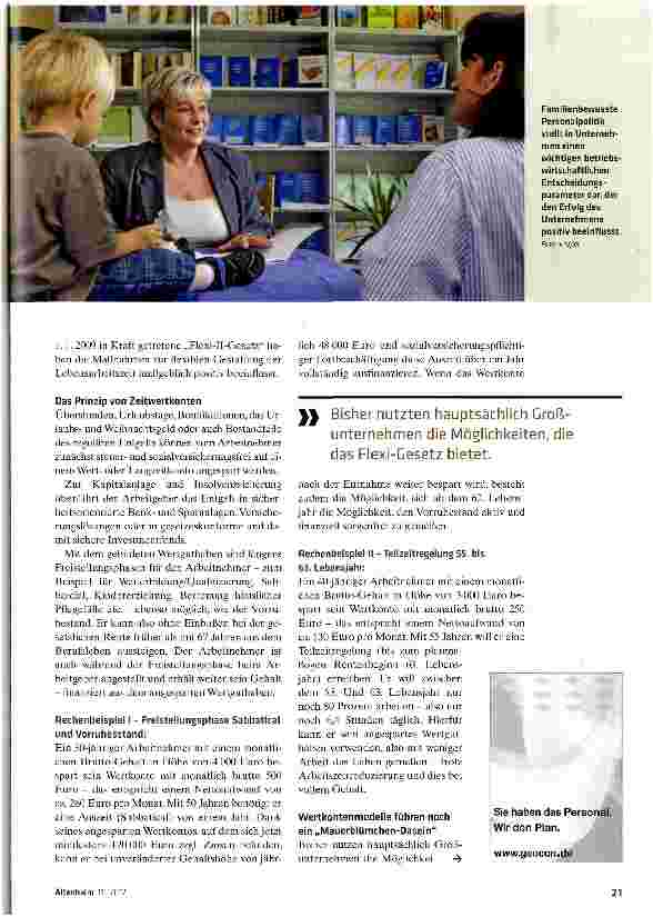 Vorschauseite 2: Dem Fachkräftemangel wirksam begegnen