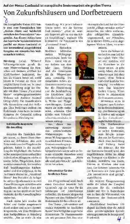 Vorschauseite 1: Von Zukunftshäusern und Dorfbetreuern