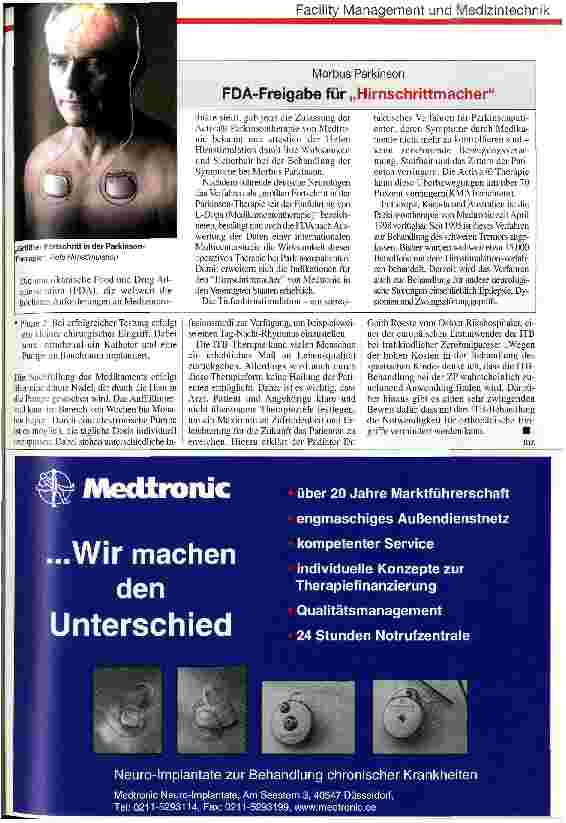 Vorschauseite 2: Implantierte Medikamentenpumpe