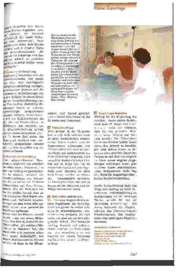 Vorschauseite 2: Sterbebegleitung im Akutkrankenhaus