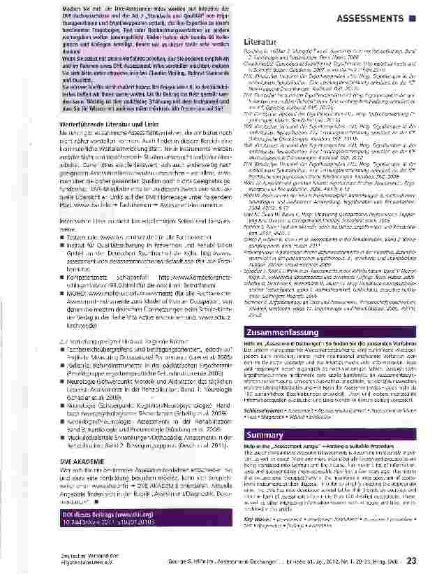 Vorschauseite 4: Hilfe im „Assessment-Dschungel : So finden Sie die passenden Verfahren