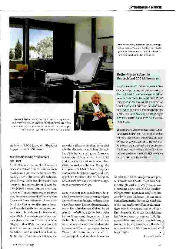 Vorschauseite 2: Hill Rom sichert High-Quality-Strategie