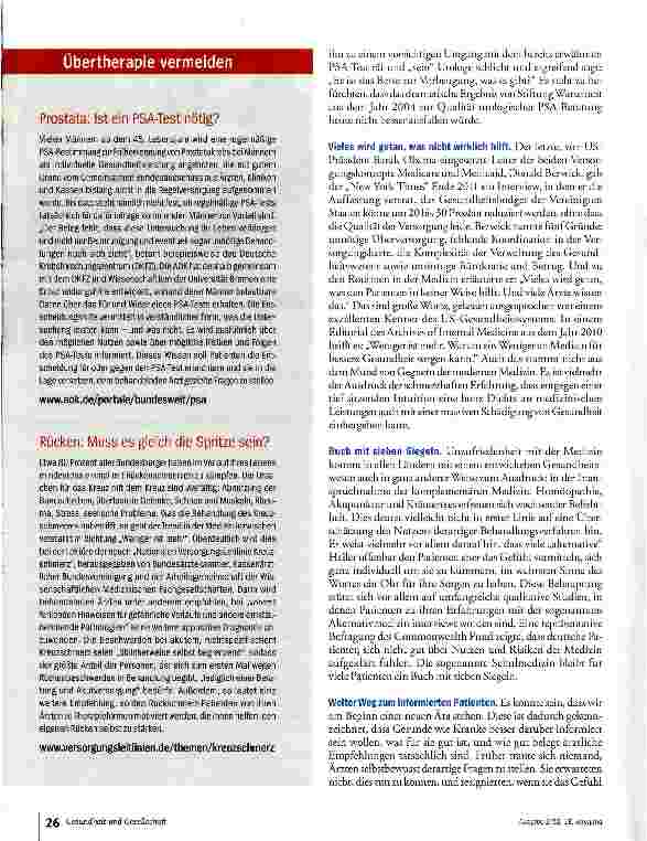 Vorschauseite 4: Augenmaß statt Übermaß