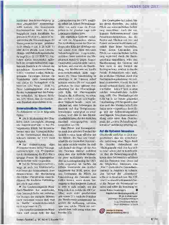 Vorschauseite 2: Arzthaftungsrecht und Leistungsgrenzen