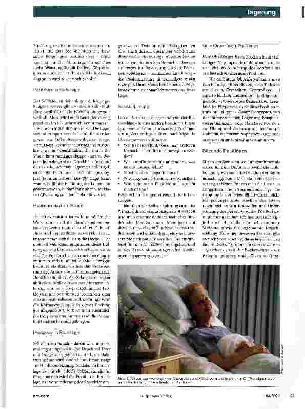 Vorschauseite 2: Positionsunterstützung