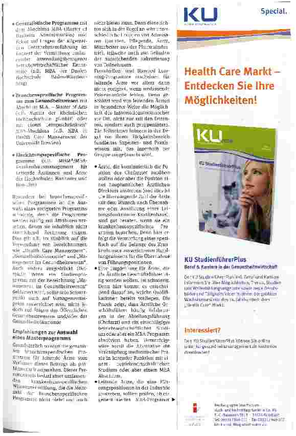 Vorschauseite 2: Wer die Wahl hat, hat die Qual!