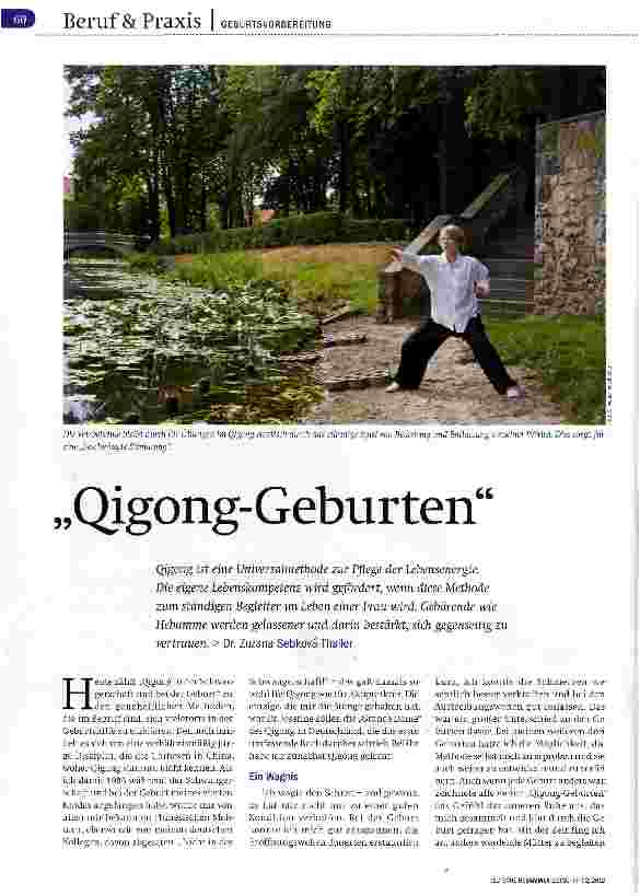 Vorschauseite 1: Qigong-Geburten