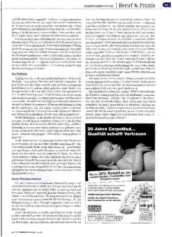 Vorschauseite 2: Qigong-Geburten