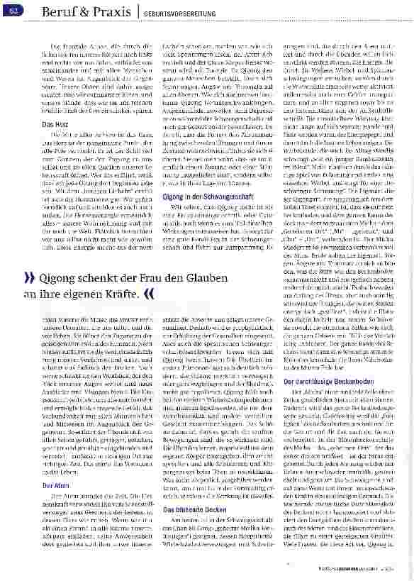 Vorschauseite 3: Qigong-Geburten