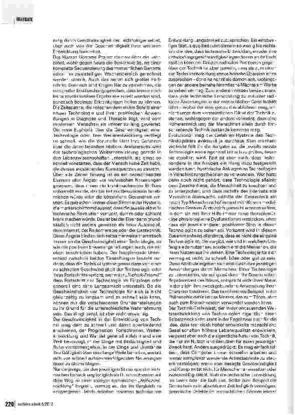 Vorschauseite 2: Ethik in der Medizintechnik Teil 2