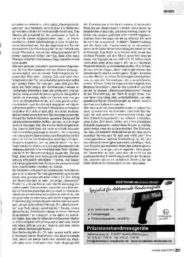 Vorschauseite 3: Ethik in der Medizintechnik Teil 2