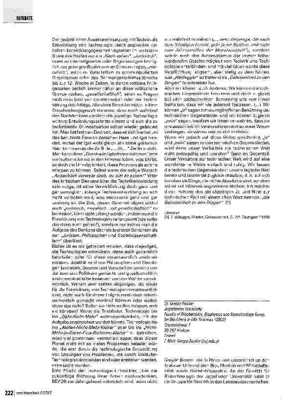 Vorschauseite 4: Ethik in der Medizintechnik Teil 2