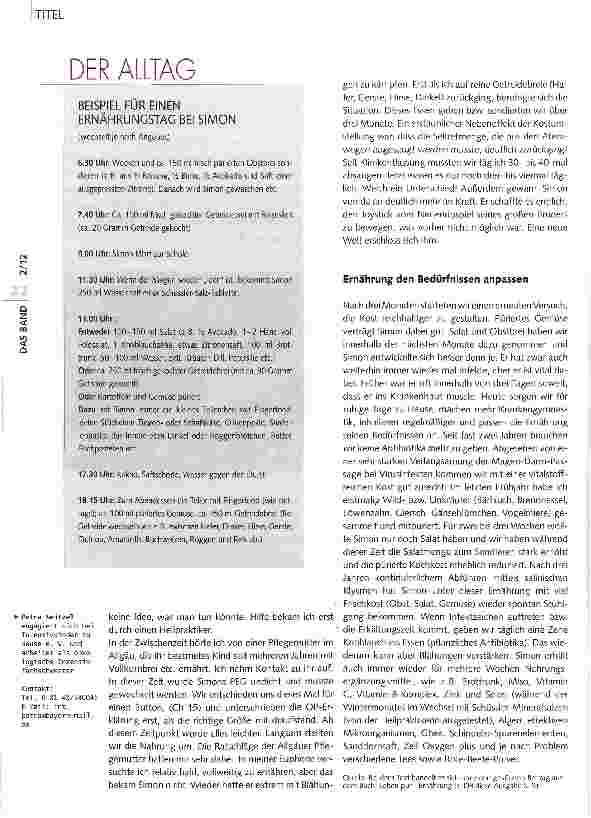 Vorschauseite 3: Herausforderung Ernährung