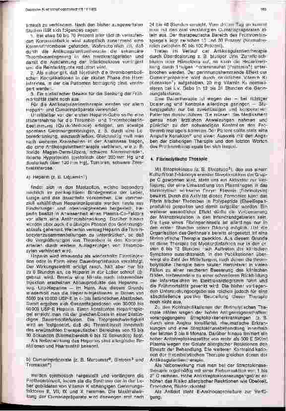 Vorschauseite 2: Die Therapie des Herzinfarktes