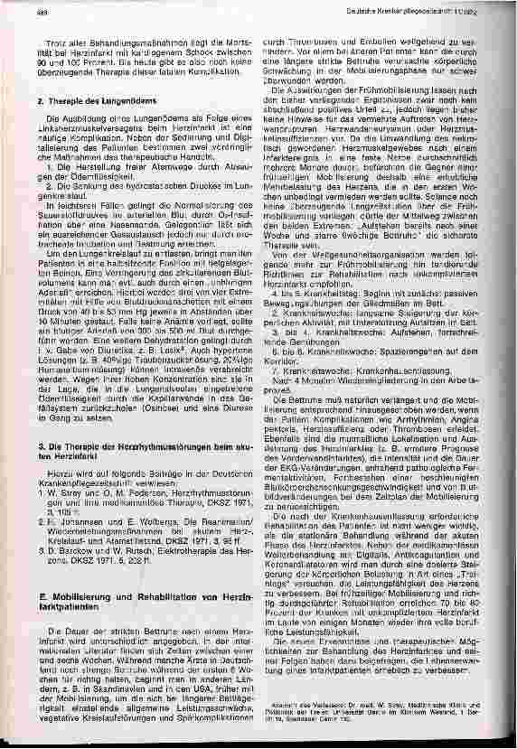 Vorschauseite 5: Die Therapie des Herzinfarktes