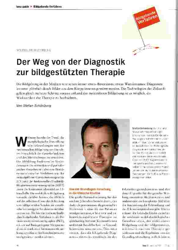 Vorschauseite 1: Der Weg von der Diagnostik zur bildgestützten Therapie